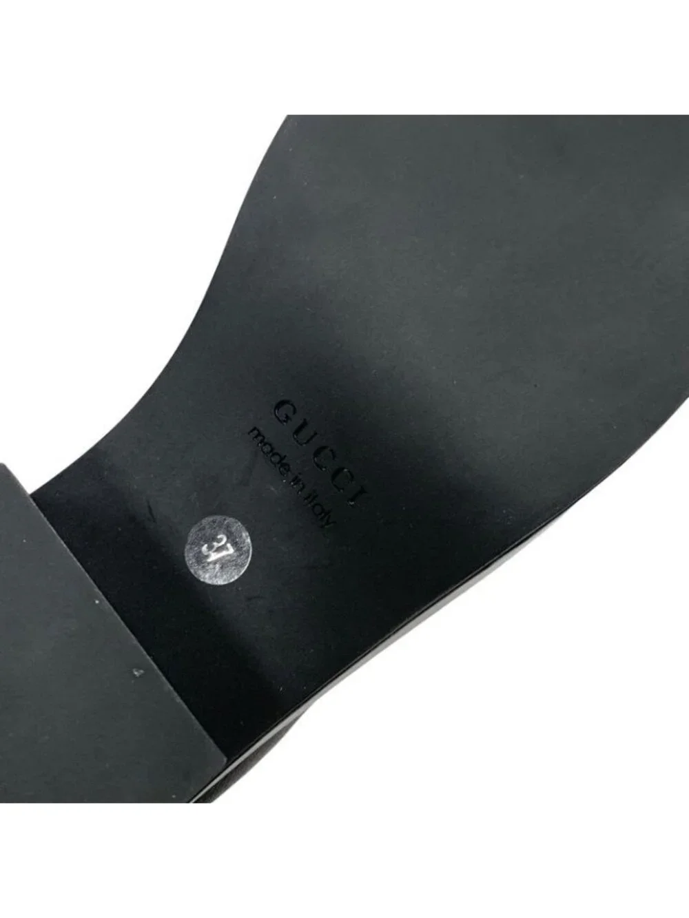 Gucci Boots Short Shoes Leather Shearling Black Studs Lace Up Boa - Picture 8 of 10